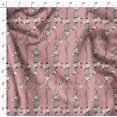 thumbnail image 4 of Soimoi Poly Georgette Fabric Leaves & Peony Floral Decor Fabric Printed Yard 52 Inch Wide, 4 of 5
