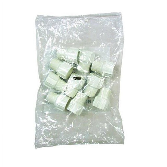 Raccords de Tuyaux en PVC Schedule 40, Adaptateur MIP, 1 Po., 10-Pk. PVC 02109C 1000HA
