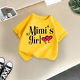 thumbnail image 5 of PMVFHDE Hauts Décontractés pour Fille Robe T-Shirt pour Filles T-Shirts Chemises pour Fille Grande Taille T-Shirts Mignons pour Fille T-Shirt Graphique Mignon pour Fille Col Rond Manches Courtes T-Shirt d'Été Décontracté Jaune, 9-10 Ans, 5 of 5