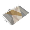 thumbnail image 3 of Versatile Indoor Outdoor Absorbent Floor Mat,Non Slip Polyester Rug For Kitchen,Living Room,Bathroom,Washable Quick Drying Foot Mat For Home And Balcony Use,Soft Comfortable Easy Care Rug, 3 of 6