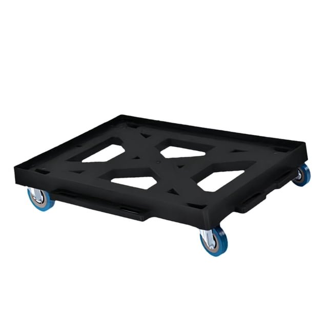 KLKCMS Chariot de Meubles Robuste Polyvalent Créatif Robuste Outil de Déplacement de Meubles Noir