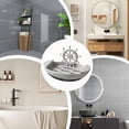 thumbnail image 4 of Soap Dish Non Drill Wall Mount, Quick Draining Bathroom Shower Soap Holder with Lightweight Design, Sponge Holder for Home, Rv, Rental House, Adults, A Wall-Mounted Soap Holder, 4 of 9