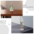 thumbnail image 2 of SHISUYAN 2 Pcs Support d'Exposition Réglable pour Figurines d'Action et Poupées Accessoires de Jouets pour Poupées Support Réglable Support en Plastique pour Figurine d'Action, 2 of 8