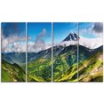 thumbnail image 2 of Panorama de Belles Montagnes Vertes - Art Mural sur Toile, 2 of 3