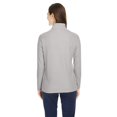 thumbnail image 2 of Core 365 Ladies' Fusion ChromaSoftâ„¢ Pique Quarter-Zip CE405W, 2 of 3