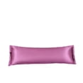 thumbnail image 2 of Ice Silk Long Body Pillowcase Waterproof Pillow Cover Cooling Satin Body Pillow Case, Soft Breathable Comfortable Sleep Protection Cover, For Couple Bedroom Home Rest Use, 2 of 6