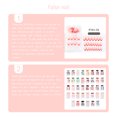 thumbnail image 3 of ziyahi False Nail Wearable Perfect Matching Simple to Wear No Irritating Odor Fake Fingernail Breathable Press Type Adjustable Paster Type 16 Type 26 F741 1Set, 3 of 6