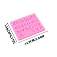 thumbnail image 3 of Cameland DIY Baking Alphanumeric Mould Chocolate Mould English Cake Decoration Mould, 3 of 6