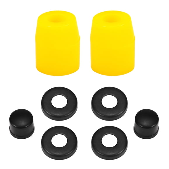 Skateboard Bushings Longboard Truck Rebuild Kit Bushings Washers Pivot Cups for 2 Trucks