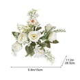thumbnail image 3 of Birdeem Flowers Artificial for Decoration, Flowers for Decoration, Imitation Flower Home Decoration Wedding Handheld Flower Wall Artificial Flower, Artificial Flowers for Decoration, 3 of 8