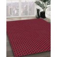 thumbnail image 3 of Ahgly Company Machine Washable Indoor Rectangle Transitional Crimson Red Area Rugs, 8' x 12', 3 of 7
