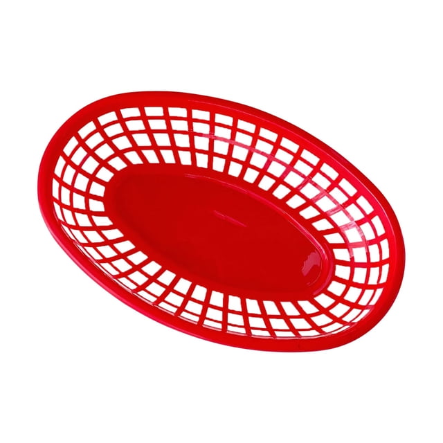 Fruit Plate Kitchen Plastic Vegetable Washing Basket Double Layer Fruit Plate Vegetable Basket Multifunctional Storage Basket,Red Kitchen Fruit Plate