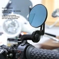 thumbnail image 3 of Motorcycle Round Bar End Mirrors Anti  Blue Mirror For M8 M10 Mirror Holders, 3 of 8