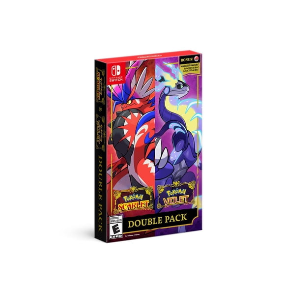 Pokémon™ Scarlet & Pokémon™ Violet Double Pack (Nintendo Switch)