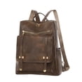 thumbnail image 1 of tredstone Womens Backpack With Stitched Texture PU Fabric For Fashionable Ladies Can Effectively Prevent coffee, 1 of 6