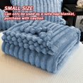 thumbnail image 1 of 1pc Thickened Blanket Soft And Comfortable Faux Rabbit Hair Reversible Blanket Thermal Fleece Blanket Nap Blanket Air Conditioning Blanket Office Gift Blanket Perfect For All Seasons, 1 of 6