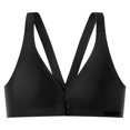 thumbnail image 1 of FhsagQ Bra Bras for Women Role Play Womens Front Closure Bra Racerback Plus Size Unlined Underwire Full Coverage Bras Women Bras Skirt Bras for Women Fishnet Black XXL, 1 of 6