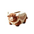 thumbnail image 1 of Aqestyerly Handmade Fabric Animals Tissue Box Cover Decorative Home Decor Item and Gift, 1 of 6