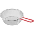 thumbnail image 4 of Pasta Strainer Basket Stainless Steel Fine Mesh Spaghetti Dumpling Strainer Basket Frying Basket, 4 of 8