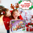 thumbnail image 3 of 12-in-1 Christmas Train Building Block Set for Adults, 300Pieces Mini Building Blocks with Reindeer & Snowman for Kids Christmas Birthday Gifts, 3 of 7