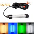 thumbnail image 2 of 12V/24V LED Fishing Light IP68 Waterproof Lures Fish Finder Lamp Attracting Bait Submersible Underwater Fishing Light Accessory, 2 of 8