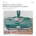 thumbnail image 4 of 2-in-1 Reusable Microfiber Mop with Adjustable Handle, USB-Powered Floor Cleaner for Hardwood, Tile, and Laminate Floors, Lightweight Household Mopping System, 4 of 9