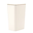 thumbnail image 1 of EGNMCR Storage Containers Plastic Garbage Container Bin With Press Top Lid, White,Beige,Gray,Plastic Garbage Bin,Wastebasket For Home,Kitchen,Bathroom,Garage garbage bin, 1 of 7