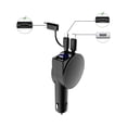 thumbnail image 1 of Cameland 3-In-1 Retractable Fast Charging Car Adapter,60W Super Fast Charging, 1 of 1