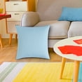 thumbnail image 4 of Hyknon Coussins Décoratifs d'Extérieur Imperméables Housse de Coussin Moderne Couleur Unie Coussin Dossier Housse de Coussin Douce Confortable Coussins Décoratifs, 4 of 5
