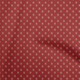 thumbnail image 1 of oneOone Silk Tabby Red Fabric Asian Floral Block Sewing Craft Projects Fabric Prints By Yard 42 Inch Wide, 1 of 5
