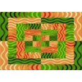 thumbnail image 1 of Ahgly Company Machine Washable Indoor Rectangle Transitional Mahogany Brown Area Rugs, 5' x 7', 1 of 7
