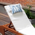 thumbnail image 2 of Dvruxg Oreiller d'Appui-tête pour Chaise de Plage Extérieure, Oreillers de Chaise Longue de Piscine avec Insert et Bande Élastique Ajustable pour Attache de Cou de Chaise Longue Inclinable, 2 of 5
