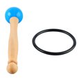 thumbnail image 1 of Singing Bowl Mallet,Bowl Rubber Mallet Head Clear Beautiful Sound With Rubber, 1 of 8