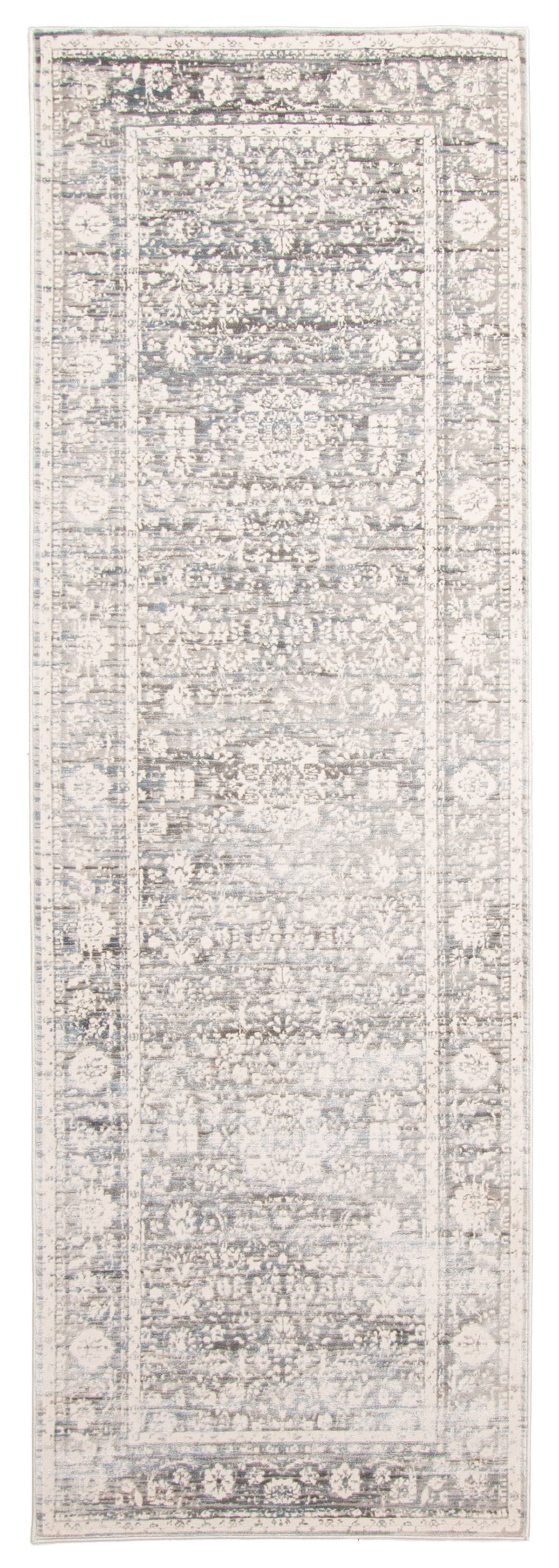 ECARPET Layla Cream, Grey Rug
