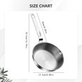 thumbnail image 3 of 1PC 316 Stainless Steel Egg Frying Pan Multi Layer Bottom Small Skillet Compatible With Induction Stoves Home Kitchen Cookware,Stainless Steel Fry Pan,Induction Skillet,6.9", 3 of 4