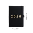 thumbnail image 3 of Dvruxg Daily Planner (January to December) – 365 Day Agenda Book with Hourly Schedule, Calendar Pages, Ribbon Bookmark & Elastic Pen Loop – Soft Leather 12-Month Organizer, 3 of 5