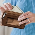 thumbnail image 3 of Boovnll Home Storage, Transparent Pvc Card Wrist Bag Portable Bank Card Coin Storage Bag, Storage, Storage and Organization, Organization and Storage, 3 of 5