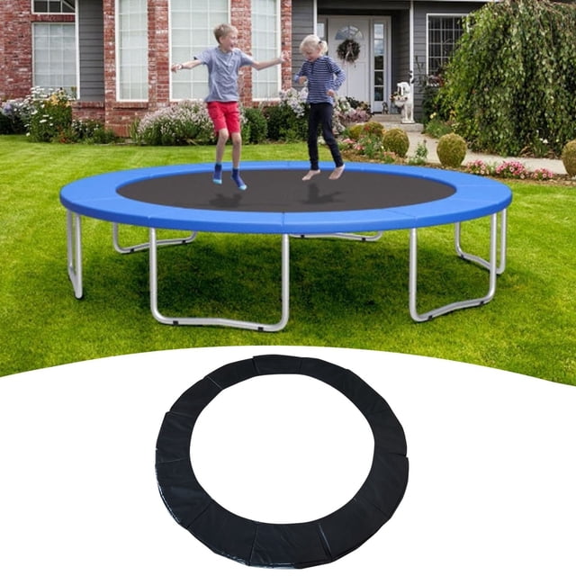 Outdoor Trampoline Pad For Kids Polyethylene Jump Mat Durable Tear Foldable Design For Children 8 Years And Up 14 Ft Trampoline with Enclosure under 300 8 Ft Trampoline with Enclosure And Basketball