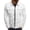 White, variant on Fall Winter Savings Miqool Men's Slim Fit Denim Jacket Classic Long Sleeve Button Down Jean Jacket Vintage Washed Denim Trucker Jackets with Pockets