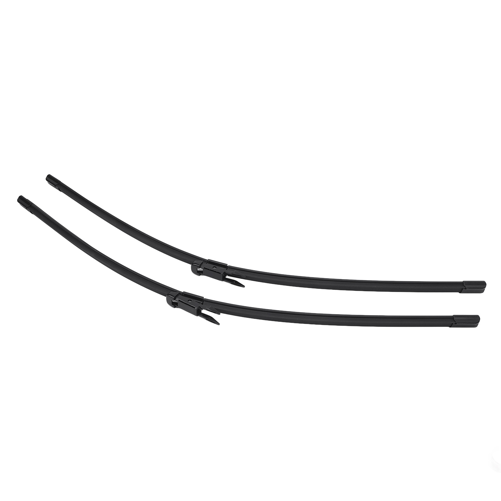 Windshield Wiper Blades, 28in and 28in Wiper Blades Set Efficient Wiping Improve Driving Visibility Quiet  for   LHD Car