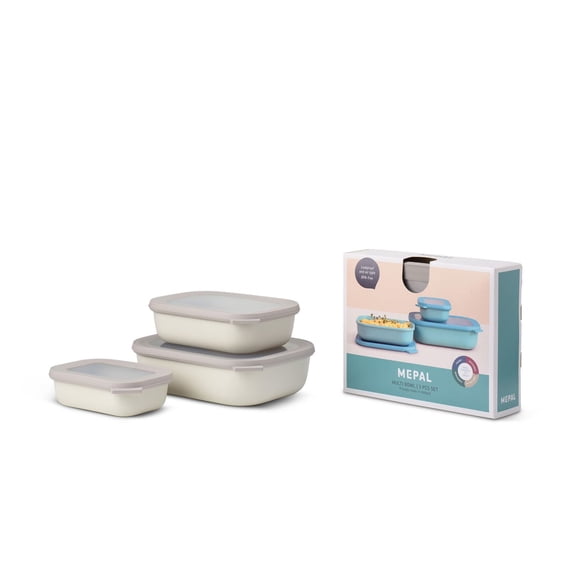 CIRQULA Bowl Set 3pc Rectangular