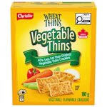 Wheat Thins Vegetable Thins 40% Less Fat Crackers