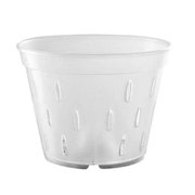 Ximing Orchid Pot Flower Plant Pot Breathable with Drainage Holes Clear Planter Orchid Planter Pots for Indoor Outdoor Flower Plants 7inch