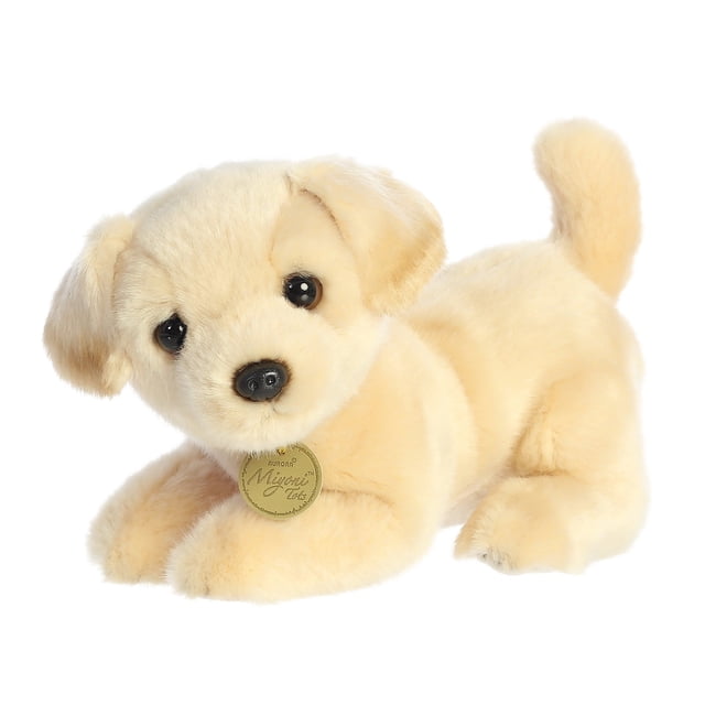 Aurora Peluches - Yellow Lab Aurora 9 Pouces