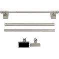 thumbnail image 1 of Adjustable Magnetic Curtain Rods for Mental Appliance Doors Windows to Champagne Window Rods Easy Installation Toilet Towel Bar MultiUseful (in Champagne ), 1 of 7