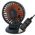 thumbnail image 4 of serony Car Dashboard Fan Foldable Rotary Replacement Adjustable Lightweight Durable Cable Power Automotive Cooling Fans Cooler Accessories 24V, 4 of 9