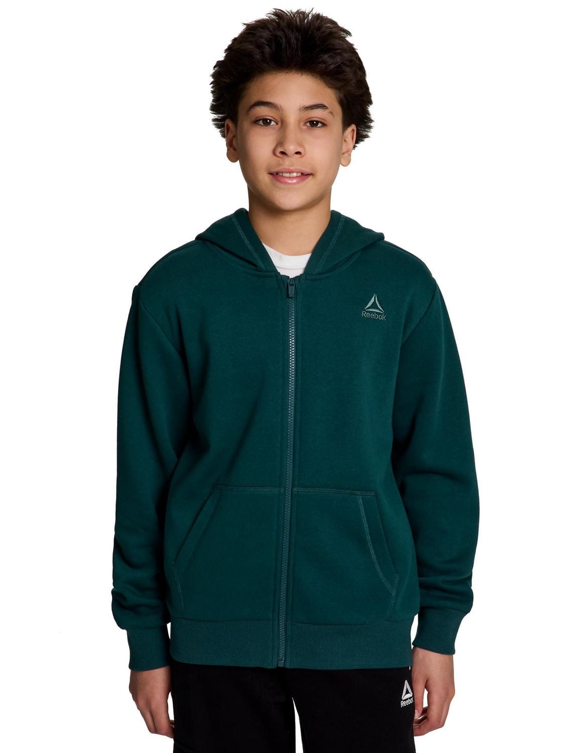 Reebok sweat à capuche zippé game day pour garçon