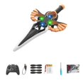 thumbnail image 1 of TIELUTT Remote Control Flying Machine for Kids with Long Battery Life Cool LED Lights and Easy Stunt Tricks Indoor Outdoor Air Gear Figure Cool Gadgets for Adults Light up Alien Frame Space for Kids, 1 of 7