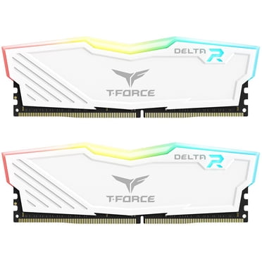 Team T-Force Delta RGB 32 Go (2 x 16 Go) 288-Pin PC RAM DDR4 3600 (PC4 28800) Mémoire de Bureau Modèle TF4D432G3600HC18JDC01
