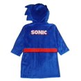 thumbnail image 4 of Sonic The Hedgehog Boy'S Costume Plush Fleece Robe Sonic Blue 10/12, 4 of 4